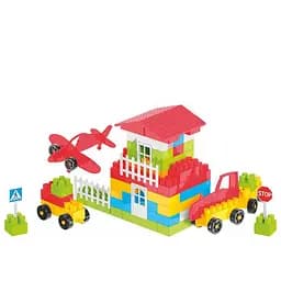 Детский Конструктор Техно 2 ТехноК 0502TXK 100 деталей