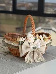 Пасхальная корзина 40х32х34см hand-made 3 MIS LT