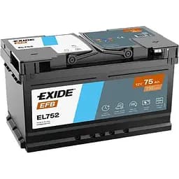 Автомобільний акумулятор Exide Start-Stop EFB 6СТ-75Ah АзЕ 730A EN EL752 (3661024036559)