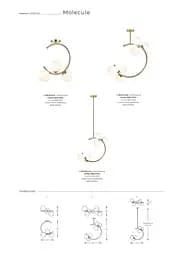 Люстра MOLECULE P0454-06Q-F7AA Zuma Line - мініатюра 2