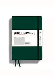 Блокнот Leuchtturm1917, Середній, Forest Green, Лінія (367256) - мініатюра 1