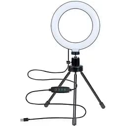 Тримач GRAND з кільцевим освітленням Bluetooth 6" MY100 (Kit3) 12cm Stand + 83cm Selfie Stick