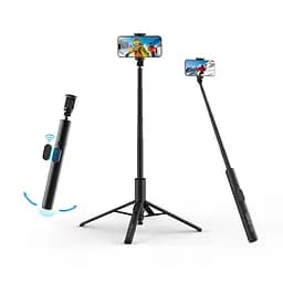 Селфі-монопод Ulanzi Ulanzi MT86 Automatic Phone Tripod(Phone Clamp,Black) (S023) - мініатюра 3