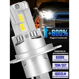 Автомобільні LED лампи Світлодіодні XELORD H4 6500K (2 шт.) - мініатюра 4