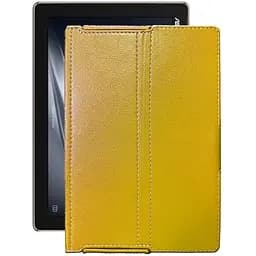 Чохол StatusCASE з екошкіри для планшету Asus ZenPad 10 (Z301M-1D027A-P028) Жовтий
