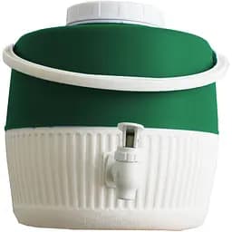 Термос диспенсер Mazhura Kale для розливу напоїв 5 л зелений (mz1003GR)