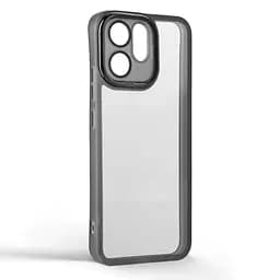 Защитный чехол для OPPO Reno15 F 5G/Reno15 FS 5G, Shade, черный, TPU+PC, матовый, защита всего корпуса, панель-накладка, противоударный, с высокими бортами, амортизирует удары при падениях, ArmorStandart (ARM90416) - мініатюра 2