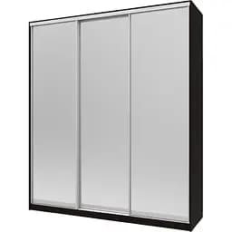 Шафа купе Doros Сіті 24 Венге 3 Дзеркала 208х60х240 (42002145)