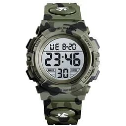 Годинник наручний Skmei 1520 Camouflage Green, 1520CMGN (17151) - мініатюра 2