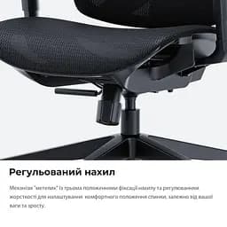 Ігрове крісло Anda Seat X-Air Mega Size XL Mesh Gray Twilight (AD-WY-01-GGSP) - мініатюра 6