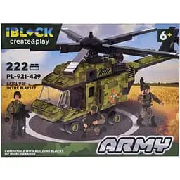Детский конструктор Армия iBlock PL-921-429 3 фигурки в комплекте Вид 3