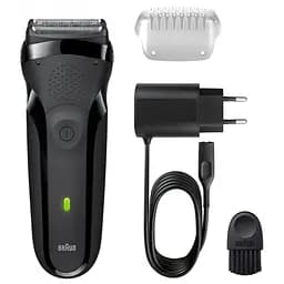 Електробритва чоловіча Braun Series 3 300s Black - мініатюра 3