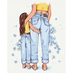 Картина по номерам Brushme Мамин стиль © Alla Berezovska 40x50 см