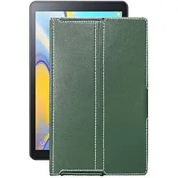 Чехол StatusCASE из экокожи для планшета Samsung Galaxy Tab A 10.5 (T595) Темно-зеленый