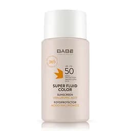 Сонцезахисний BB-флюїд з тонуючим ефектом для всіх типів шкіри SPF 50 Babe Laboratorios 50 мл