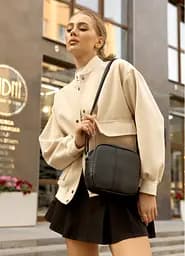 Сумка кроссбоди Sambag Bale SQS черный 20 х 20 х 8 см (50223001)