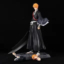 Фігурка Бліч Ічіго Куросакі Bleach Kurosaki Ichigo зі змінною головою 33 см CH B KI 33 - мініатюра 4