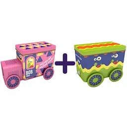 Наборы сладостей с игрушкой и стикером Bob Snail Snack Track + Bob Snail Fruit Start