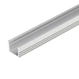 Профиль Brille SL-12 алюминиевый, анодированный накладной серебро, 2 м