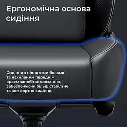 Крісло для геймерів Anda Seat Kaiser 4 V2 Size XL PVC Dark Gray Fabric (AD12YDDC-XLL-20-GB-CF-03) - мініатюра 10