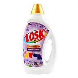 Гель для прання Losk Колор Ароматерапія Ефірні масла та аромат квітки Жасмін, 855 мл - мініатюра 2