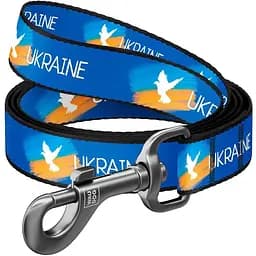 Поводок для собак Waudog Nylon нейлоновый рисунок "Знамя", размер L-XXL