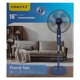 Вентилятор підлоговий SOKANY SK-19007 3 швидкості 5 лопатей Sokany SK-19007 - мініатюра 10