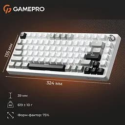 Клавіатура GamePro Genesis Silverlight MK126 (MK126) - мініатюра 10