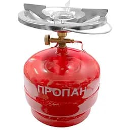 Комплект туристический газовый примус баллон и горелка UNIVERSAL 5л пропан