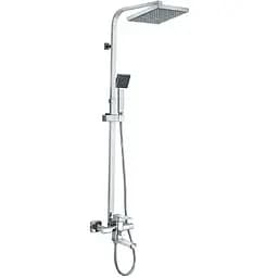 Душова система Zerix LEB16-123 ZX5573, Хром