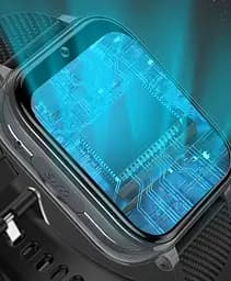 Дитячий смарт годинник з сімкою Lemfo P60 для дзвінків з GPS відстеженням, прослушкою, відеозвʼязком, 8 ГБ памʼяті та TikTok, YouTube, Viber До 7 днів роботи Чорний - мініатюра 5