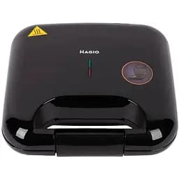 Сэндвичница Magio MG-369 с антипригарным покрытием черный 680 Вт
