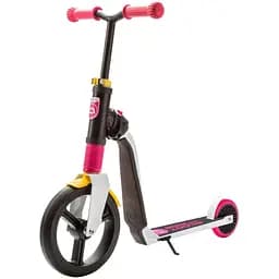 Самокат-трансформер Scoot and Ride Highwayfreak разноцветный (SR-202310-WHITE-PINK-YELLOW)