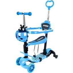 Самокат iTrike JR 3-101-BL 5 в 1 синий