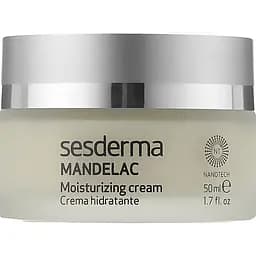Зволожуючий крем для обличчя Sesderma Mandelac Moisturizing Cream, з мигдальною кислотою, 50 мл - мініатюра 2