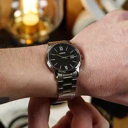 Чоловічий годинник Casio MTP-V002D-1B3 Сріблястий ( AT1141-0115 ) - мініатюра 5