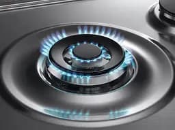 Варильна поверхня Electrolux газова, 60см, чавун, нерж - мініатюра 4