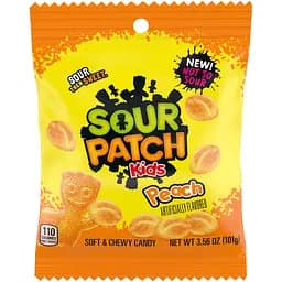 Жувальні цукерки Sour Patch Kids персик 102 г