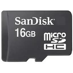 Карта памяти SanDisk C4 MicroSDHC 16 ГБ