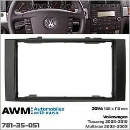 Перехідна рамка Volkswagen Touareg, Multivan AWM 781-35-051 - мініатюра 4