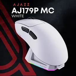 Миша Ajazz AJ179P MC Charging Dock White (AJ179P-MC-W) [161151] - мініатюра 9
