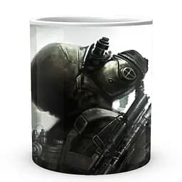 Кружка GeekLand Metro 2033 Метро 2033 weapon MT 02.09 330 мл белая