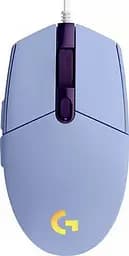 Мишка комп'ютерна Logitech G102 Lightsync USB Lilac (910-005854, 910-005857) - мініатюра 2