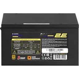 Блок питания 2E Gaming Extra Power (800 Вт), >90%, 80+ Gold, 140 мм, 1xMB 24-контактный (20+4), 2xCPU 8-контактный (4+4), 3xMolex, 6xSATA, 4xPCIe 8-контактный (6+2), модульный