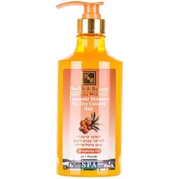 Шампунь для сухого фарбованого волосся Health&Beauty, з олією обліпихи, 780 мл