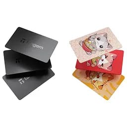 Криптогаманці Tangem Wallet Family Pack Black + Ramen Cat — 2 набори по 3 картки