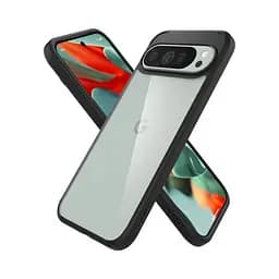 Прозорий чохол Spigen Ultra Hybrid Matte Black для Pixel 9 Pro XL (ACS07724) - мініатюра 4