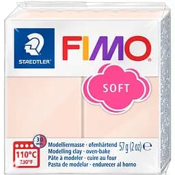 Пластика для бижутерии Soft Телесная 57г Fimo