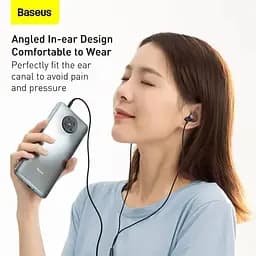 Навушники Baseus Encok 3.5 mm Wired Earphone H19 (NGH19-03) - мініатюра 6