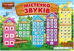 Містечко звуків. Плакат